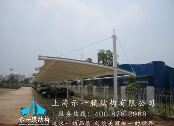 膜結構車棚中鋼結構骨架的加固包含哪些？